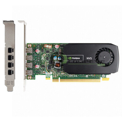 4K Nvidia Quadro Nvs 510 X16 Pci-E 2.0 4X Mini Dp Graphic Card Ibm 00Fc861