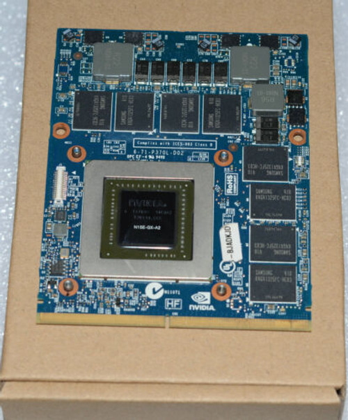 Clevo Nvidia Gtx 880M Video Card 8Gb Gddr5 N15E-Gx-A2 Graphics Card