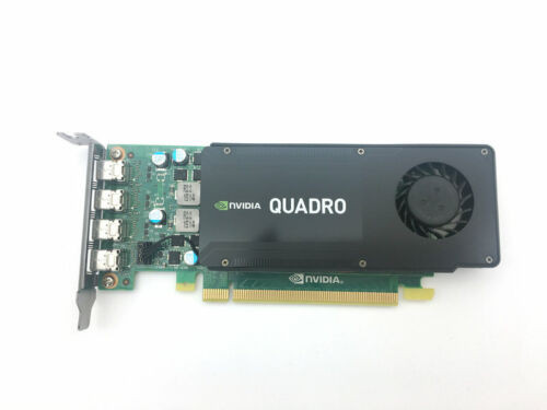 Nvidia Quadro K1200 4Gb Gddr5 4Xmini Displayport High/Low Profile Graphics Card