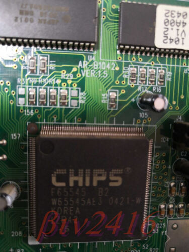 Ar-B1042 Ver: 1.5 Pc104 Graphics Card For Vga Tft Lcd Screen Used 1Pc