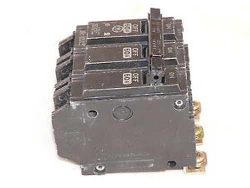 Used GE THQB 3p 90a THQB32090 Circuit Breaker