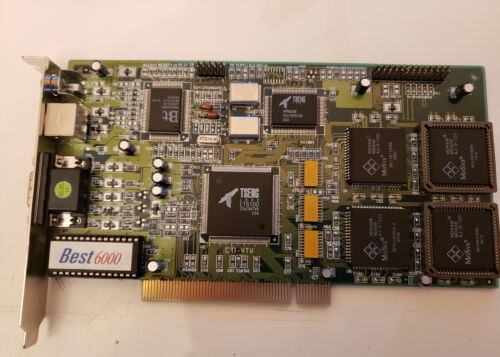 Best 6000(Tseng Labs Et6100) Pci  Video Card