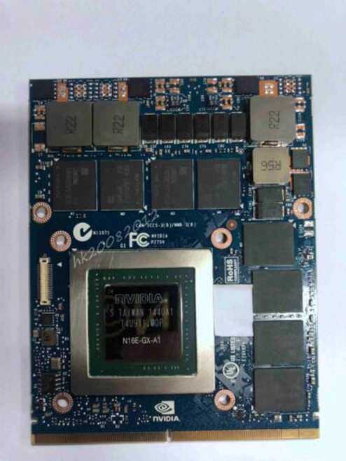 New Nvidia Geforce Gtx 980M 8Gb Video Card N16E-Gx-A1 Alienware Msi Clevo