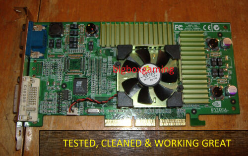 Nvidia Geforce 3 P50 Nv20 Agp 64Mb Video Graphics Card