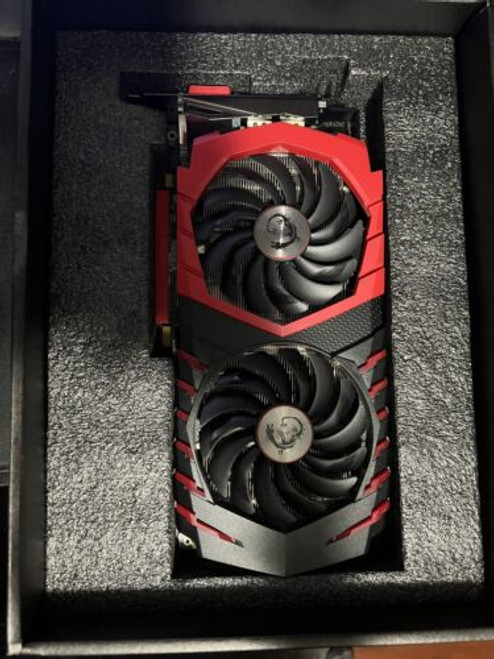 Barely Used. Msi Amd Radeon Rx 580 8Gb Gddr5 Graphics Card (Rx580Gamingx8G)