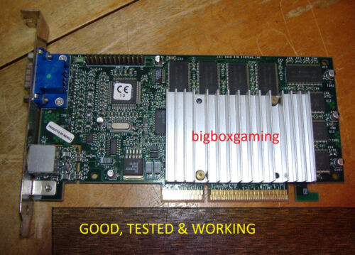 3Dfx Voodoo 3 3000 Agp 16Mb Video Graphics Card V33416