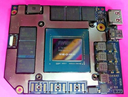 Dell Precision 7540 Video Card Nvidia Quadro Rtx 3000 6Gb N19E-Q1-Ka-A1 Mwdwm