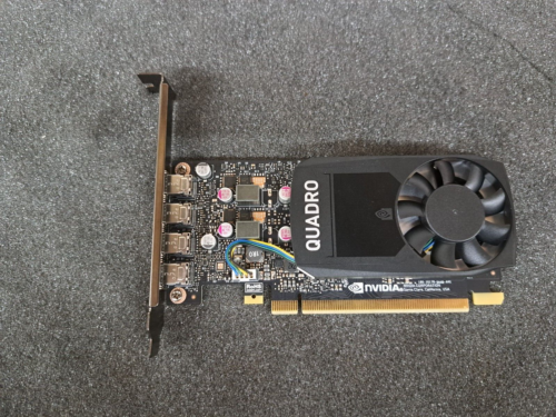 New, Open Box, Vcqp1000V2-Pb, Quadro P1000 4Gb Gddr5