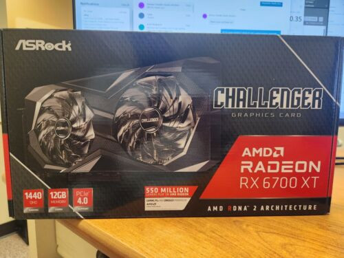 Asrock Radeon Rx 6700 Xt Challenger 12Gb Gddr6 Graphics Card