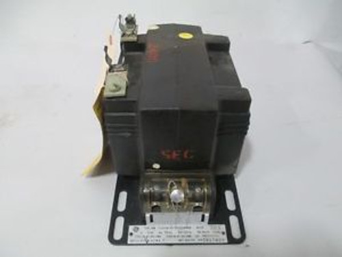 GENERAL ELECTRIC 763X21G42 TYPE JVM-3 20:1 750VA POTENTIAL TRANSFORMER D266411