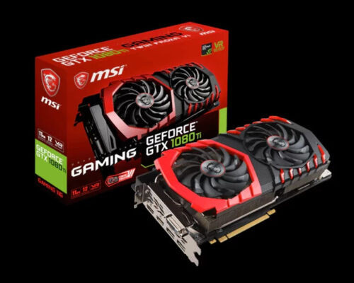 Msi Geforce Gtx 1080Ti, 11Gb, 12 Directx, Vr Ready