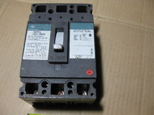 GE TED134070WL 70 AMP 70A 3 Pole Circuit Breaker 480VAC 3P General Electric