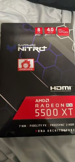 Radeon Rx 5500 Xt Sapphire Nitro 8Gb