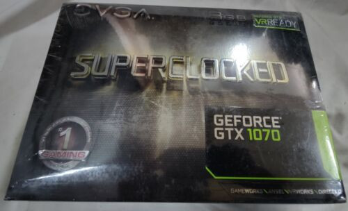 Evga Geforce Gtx 1070 Sc 8Gb Gddr5 Graphics Card P/N: 08G-P4-5173-Kr