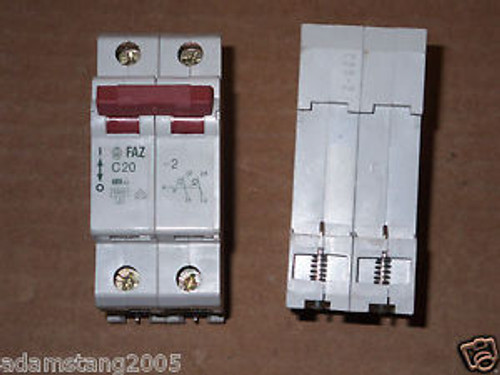 KLOCKNER MOELLER FAZ- C20  2 pole Circuit Breaker FAZC20 400AC