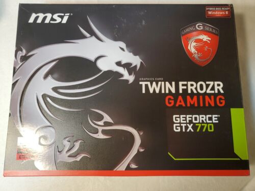 Msi Graphics Card Twin Frozr Gtx 770 Oc Edition  Brand New In Box