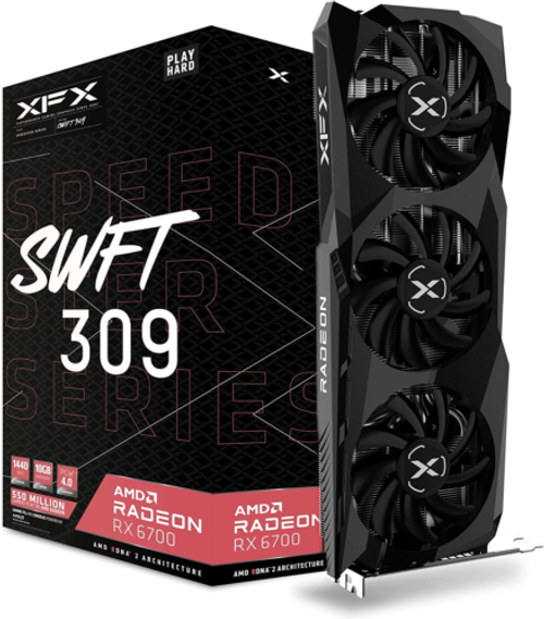 Speedster Swft309 Radeon Rx 6700 Gaming Graphics Card With 10Gb Gddr6