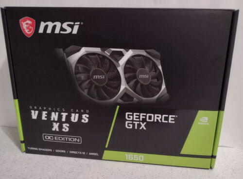 Nvidia Gtx 1650 Msi Ventus Xs 4Gb