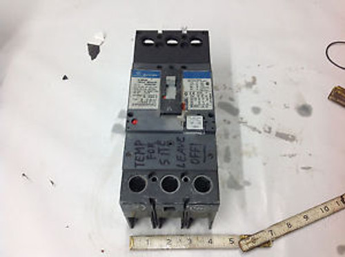 GE  SFHA36AT0250 Circuit Breaker 250A, 600V, 3P  SRPF250A Plug. USED