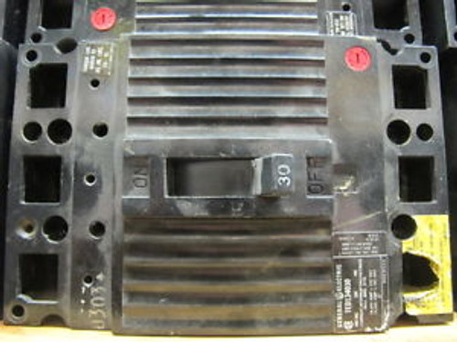 GE TED134030 3 POLE 30 AMP 480 VOLT Circuit Breaker