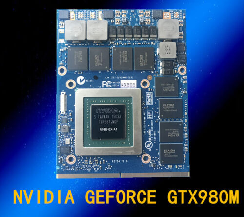 Dell Alienware Nvidia Geforce Gtx 980M N16E-Gx-A1 8Gb Gddr5 Vga Video Card