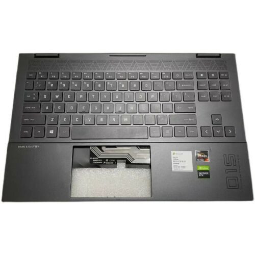 For Hp Omen 6 15-En 15-Ek Palmrest With Backlit Keyboard C Shell M00666-001
