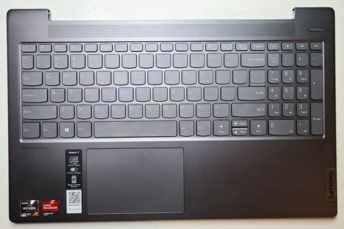 New Lenovo Ideapad 5 15Alc05 Top Cover Palmrest Bklit Keyboard Ap1Xx000410 Gray