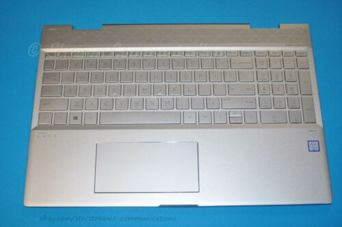 Hp Envy X360 15-Cn0Xxx Laptop Palmrest W/ Back-Lit Keyboard + Touchpad