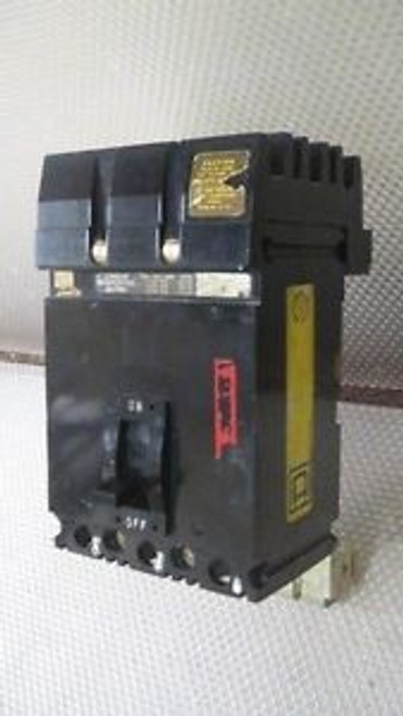 SQUARE D I-LINE BREAKER 50 AMP 600 VAC 3 POLE MODEL FA36050