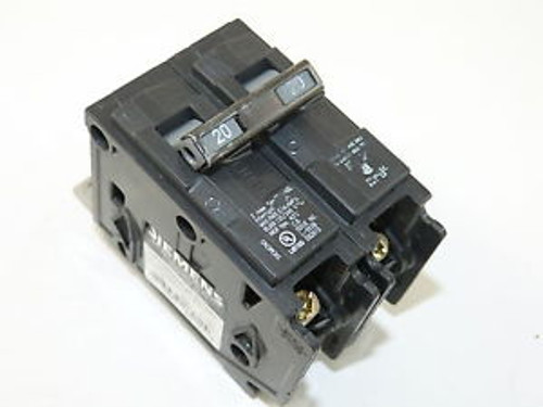 Used Siemens ITE B220HH 2p 20a 120/240v Circuit Breaker Type HBL 1-yr Warranty