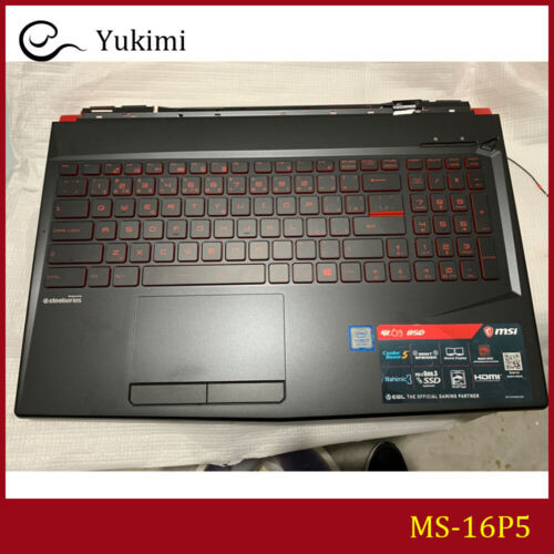 Ms-16P5 For Msi Gl63 Gp63 Ms-16P5 Laptop C Shell With Keyboard Small Car