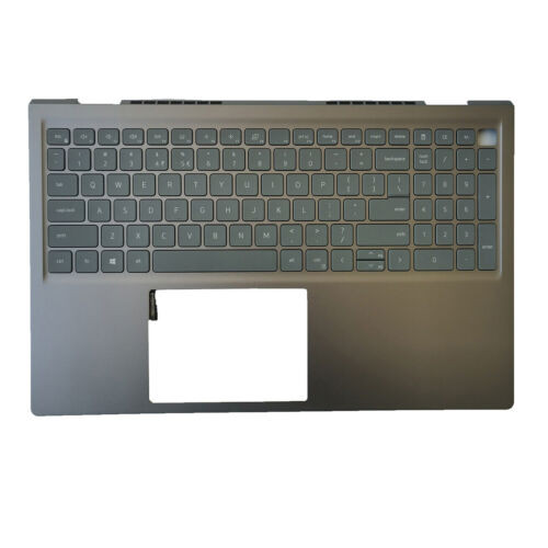 Dark Gray Palmrest Backlit Keyboard 06P0Tg For Dell Inspiron 15Pro 5510 5515 Us