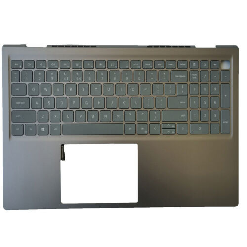 New Palmrest Cover Backlit Keyboard For Dell Inspiron 15Pro 5510 5515 06P0Tg Usa