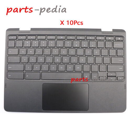 10Pcs For Lenovo 300E Chromebook Us Keyboard Palmrest Case Touchpad 5Cb0Q93995