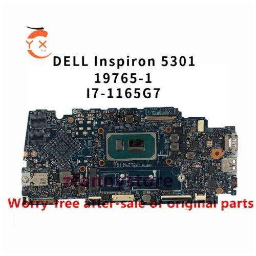 For Dell Inspiron 5301 Laptop Motherboard I7-1165G7 19765-1 Fw9Pr 0Fw9Pr