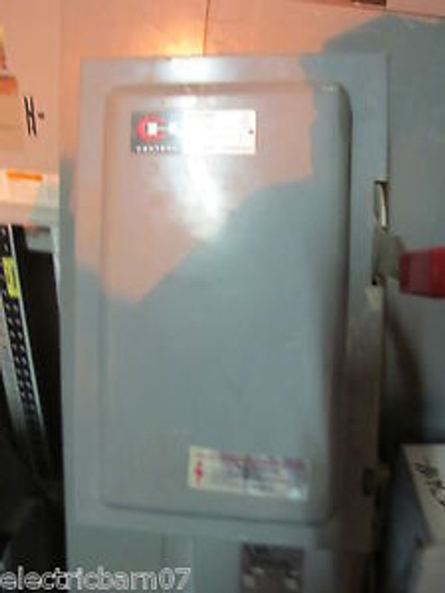 Cutler Hammer DH362U 60 Amp, 600 Volt, 3 Pole Disconnect