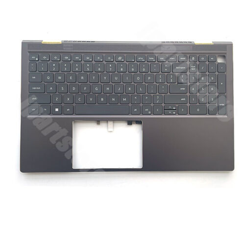 New For Dell Vostro 15 7510 Hebrew Palmrest 0Xv1Dw Backlit Keyboard