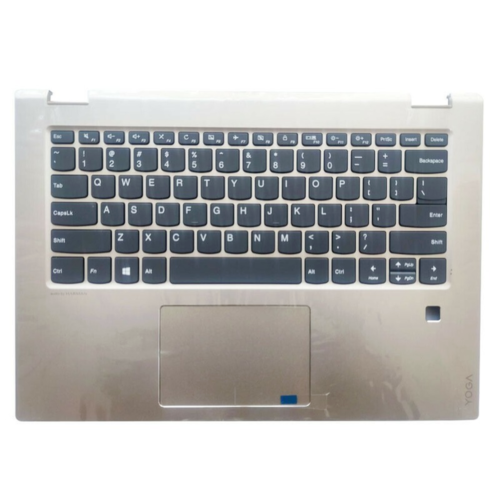 New For Lenovo Flex 5-1470 Yoga 520-14 520-14Ikb Gold Palmrest Keyboard Touchpad