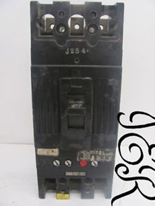 GENERAL ELECTRIC TFJ236100 100 AMP CIRCUIT BREAKER OLD STYLE NO TRIP