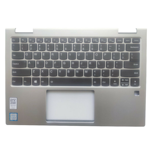 Upper Palmrest 5Cb0Q95936 For Lenovo Yoga 730-13Ikb Case Keyboard Silver Us