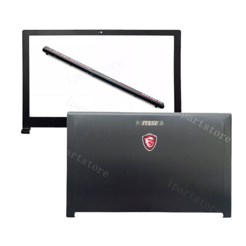 New Lcd Back Cover Bezel Hinges Cover For Msi Gs63 Gs63Vr 7Rf Ms-16K2 Ms-16K5 Us