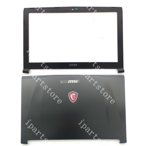 New For Msi Ge62 6Qd 6Qf Ms-16J1 Ms-16J2 Lcd Back Cover + Front Bezel Us