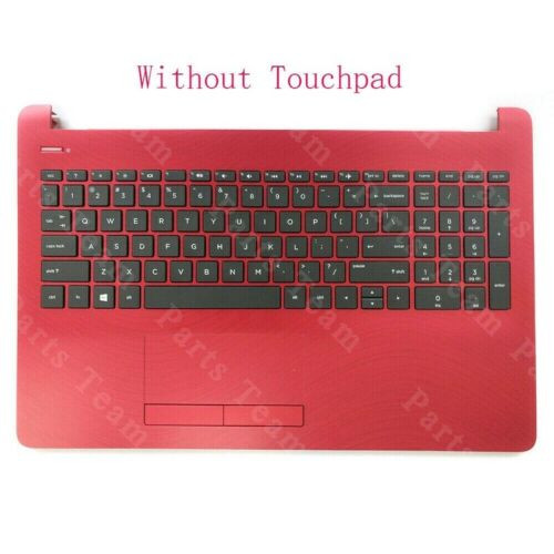 New For Hp 15-Bs 15-Bw 15-Bs020Wm Red Laptop Palmrest With Keyboard L19446-001