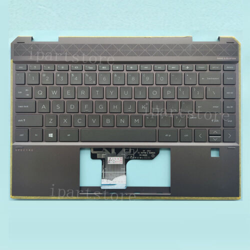 New For Hp Spectre X360 13-Ap Series Palmrest With Backlit Keyboard L37681-001