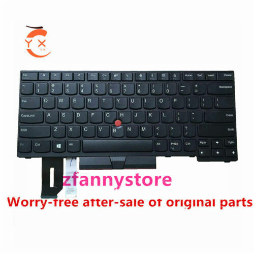 50Pcs For Lenovo Thinkpad E480 E485 L480 L380 Yoga T480S Us Layout Keyboard