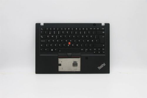 Lenovo Thinkpad T495S Palmrest Touchpad Cover Keyboard Nordic Black 5M11A08532