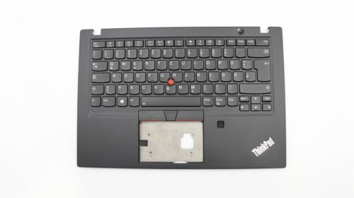 Lenovo Thinkpad T490S Palmrest Cover Keyboard German Black 02Hm285
