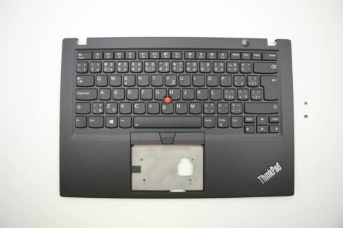 Lenovo Thinkpad T490S Palmrest Touchpad Cover Keyboard Czech Black 02Hm206