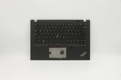 Lenovo Thinkpad T490S Palmrest Cover Keyboard German Black 02Hm321