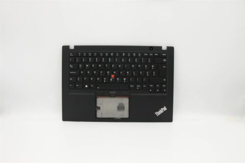 Lenovo Thinkpad T490S Palmrest Keyboard Cover Slovenian Black Backlit 02Hm263